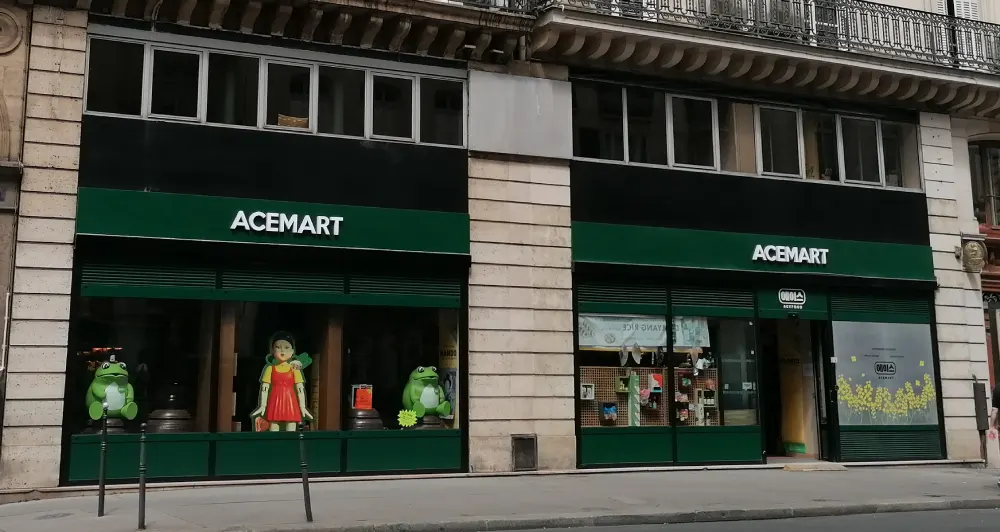 magasin ace mart ou l'on trouve des plats coréens