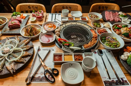 barbecue plats coréens