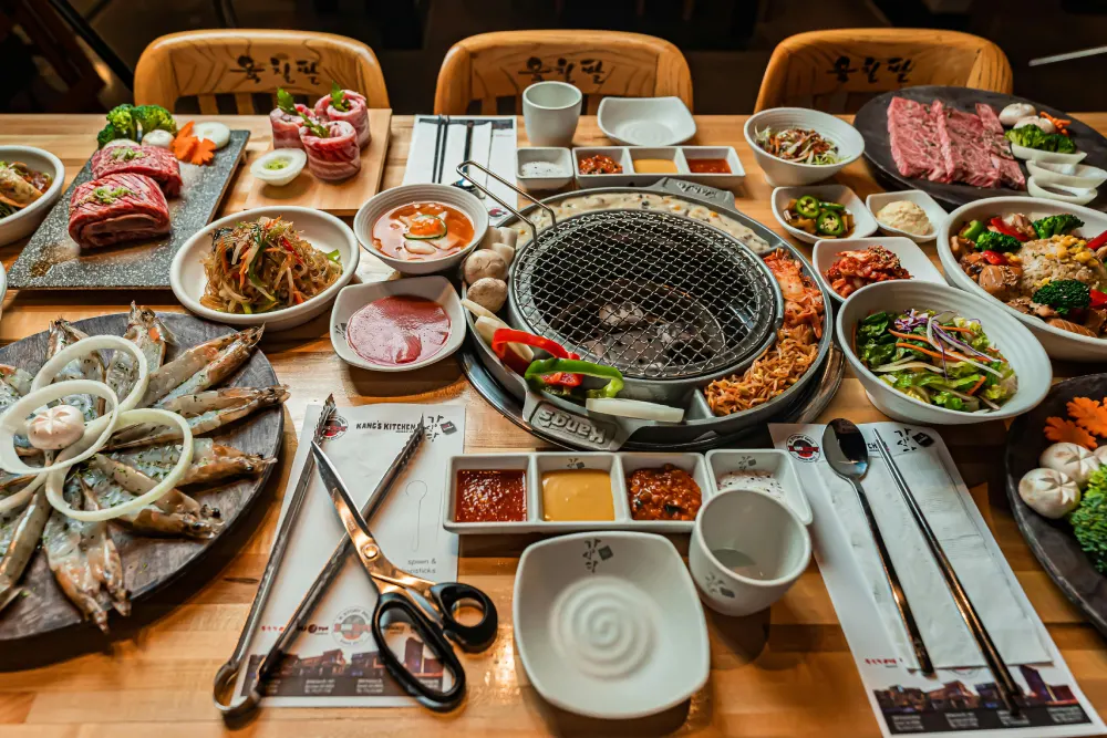 barbecue plats coréens